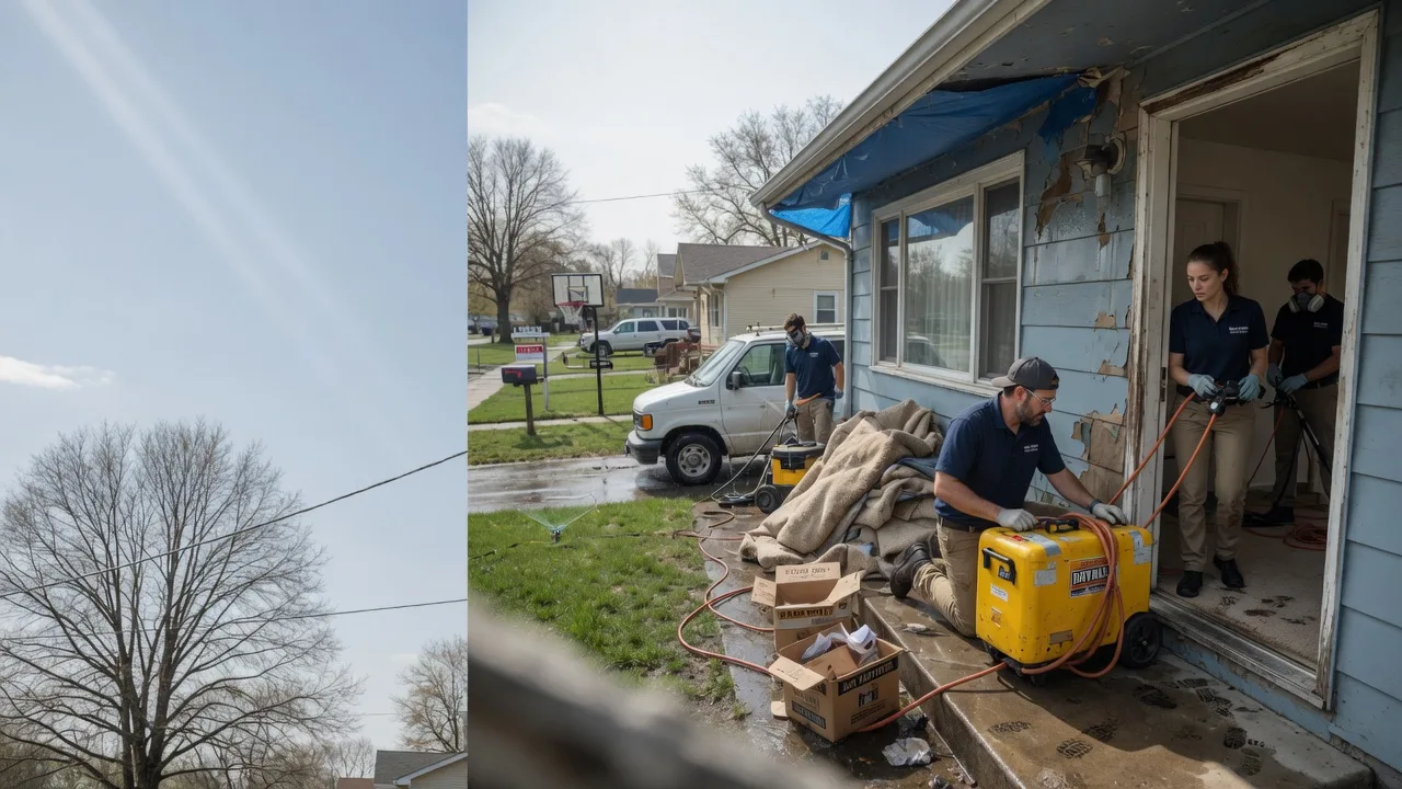 Basement Flood Cleanup in Grant City, MO near me